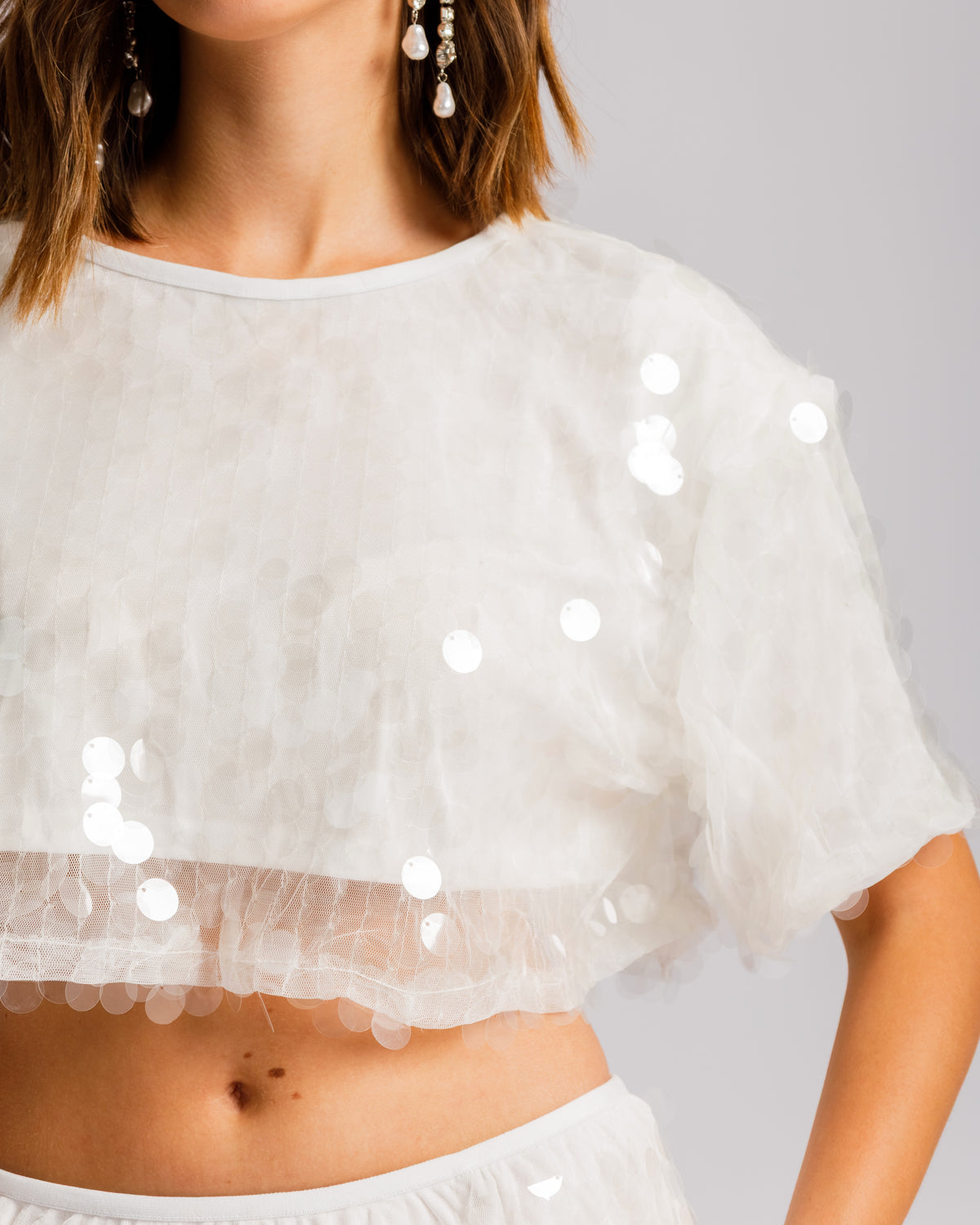 Coord-set con paillettes - EC16298