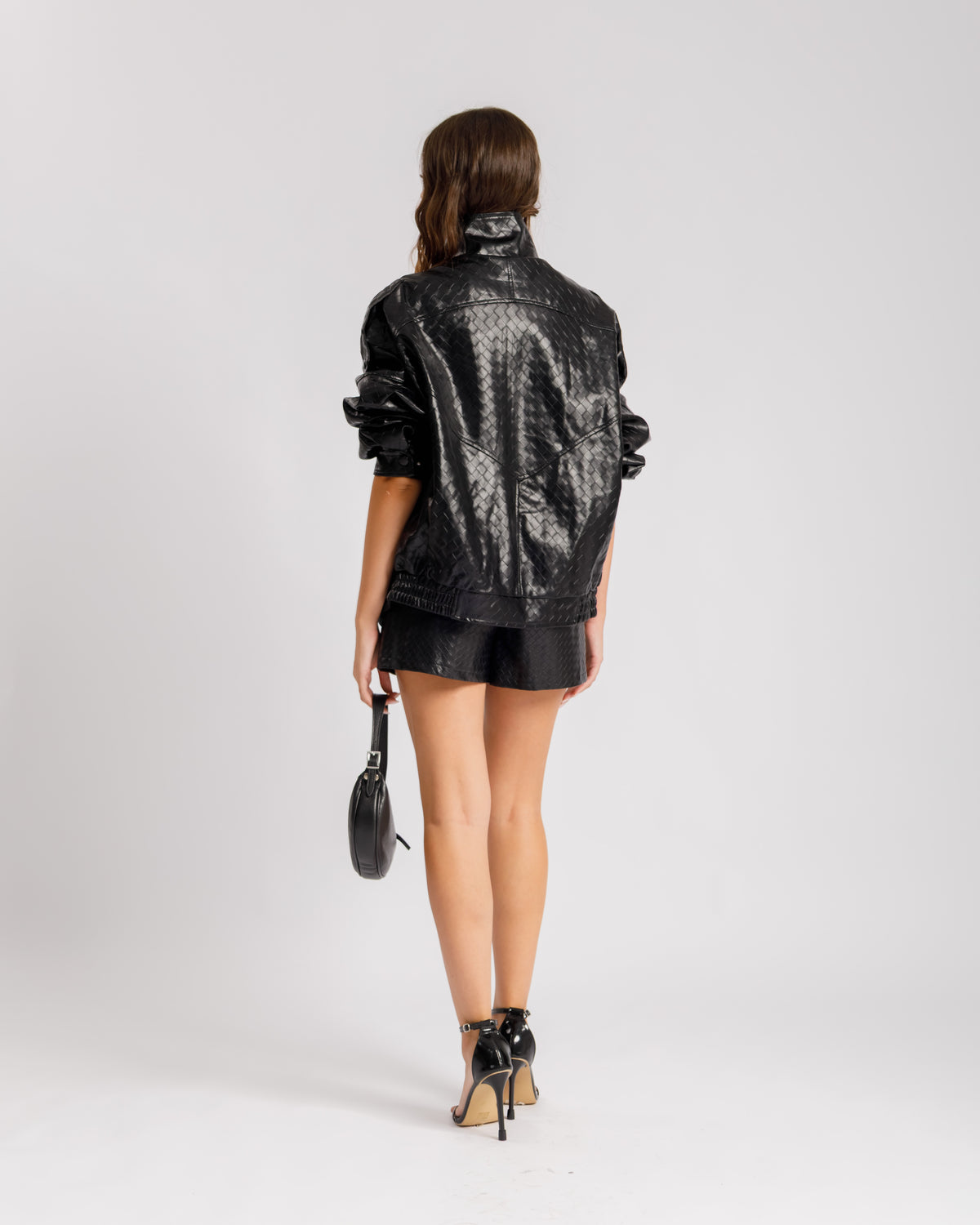 Bomber collo alto NERO - CV2216