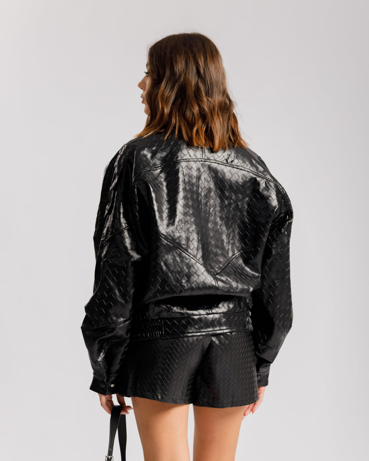 Bomber collo alto NERO - CV2216