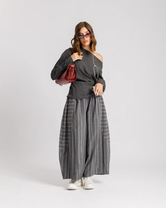 Pantaloni ballon righe - P16317
