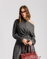 Maglia in cotone con bottone - H15903
