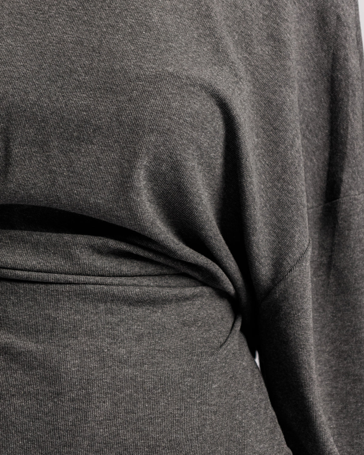Maglia in cotone con bottone - H15903