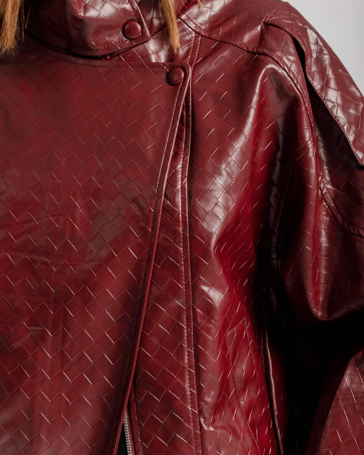 Bomber collo alto BORDEAUX - CV2216