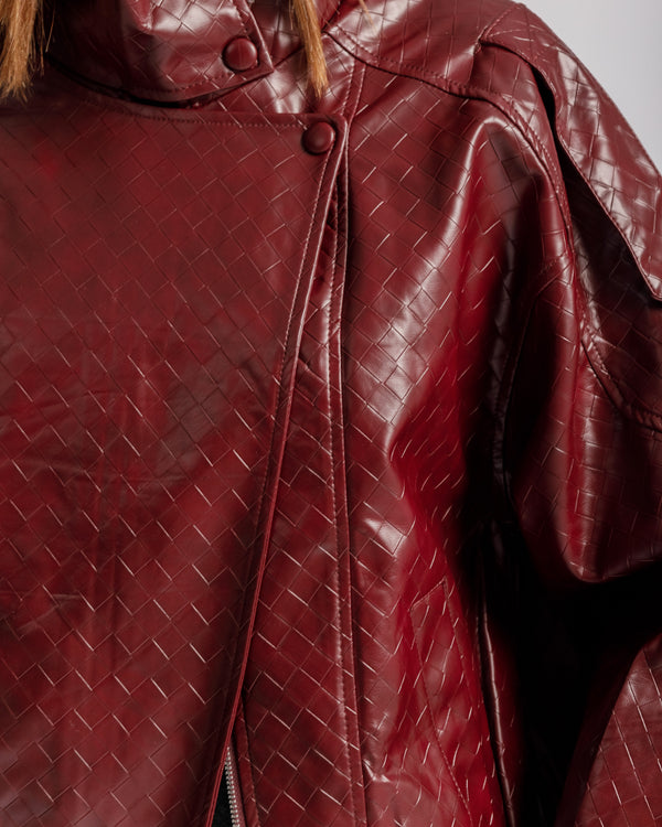 Bomber collo alto BORDEAUX - CV2216