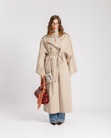 Trench oversize BEIGE - 3186