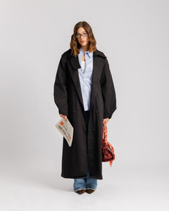 Trench oversize NERO - 3186
