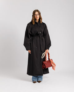Trench oversize NERO - 3186