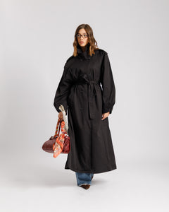 Trench oversize NERO - 3186