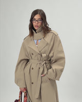 Trench oversize BEIGE - 3186