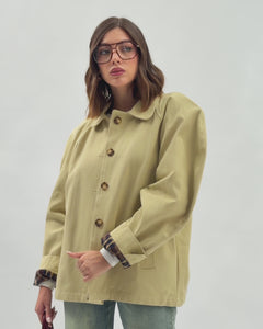Giacca con volume in cotone - 10716
