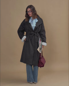 Trench con colletto - 3163