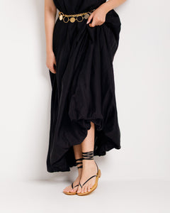 Sandali in pelle alla schiava NERI - LOVING 03