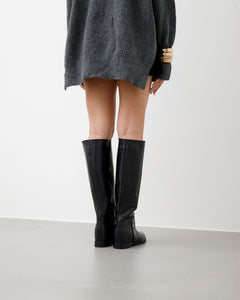 Stivali in pelle con rialzo - LOVING V89