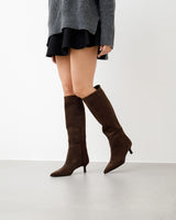 Stivali in suede TESTA DI MORO - LOVING 2662