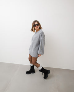 Anfibi in suede NERO  - 3000