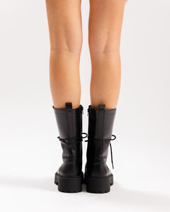 Anfibi in pelle NERO - 3000