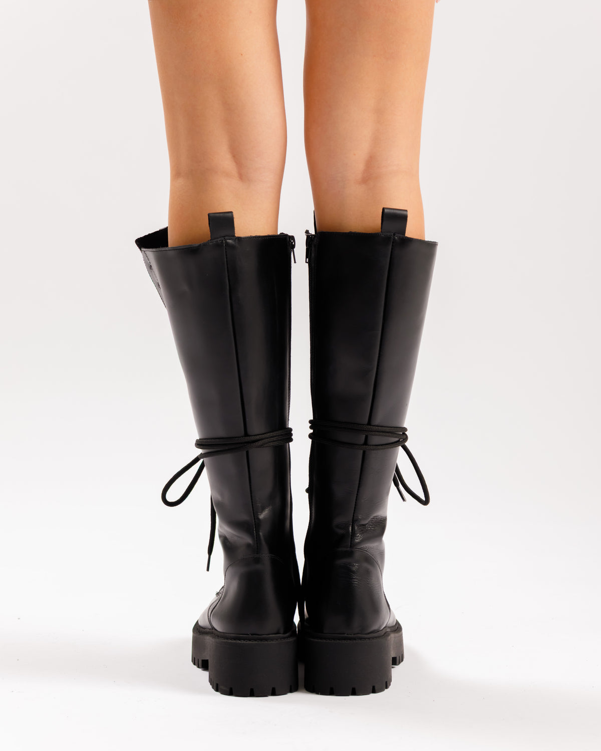 Anfibi alti in pelle - 30032