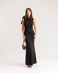 Abito lungo in lycra - L2040