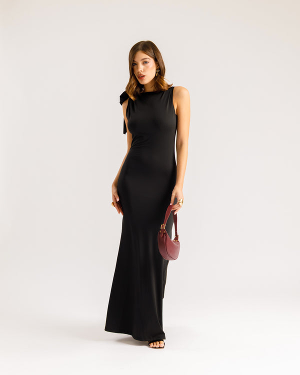 Robe longue en lycra - L2040