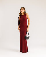 Abito lungo in lycra - L2040