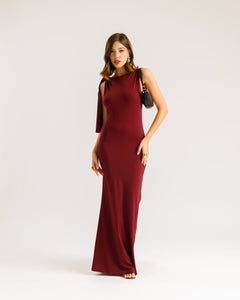 Abito lungo in lycra - L2040