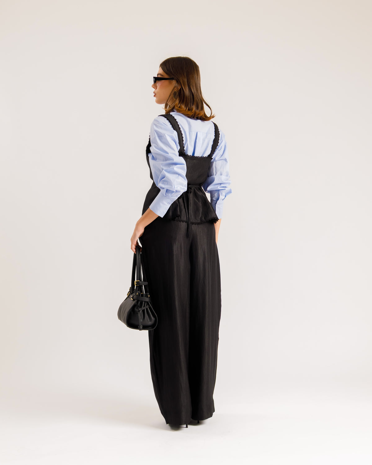 Tailleur con panciotto NERO - EC16585