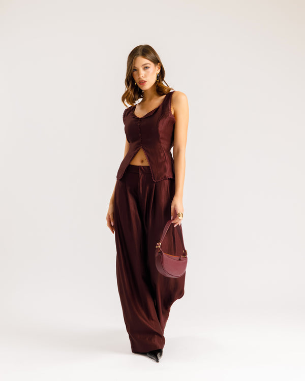 Tailleur con panciotto BORDEAUX - EC16585
