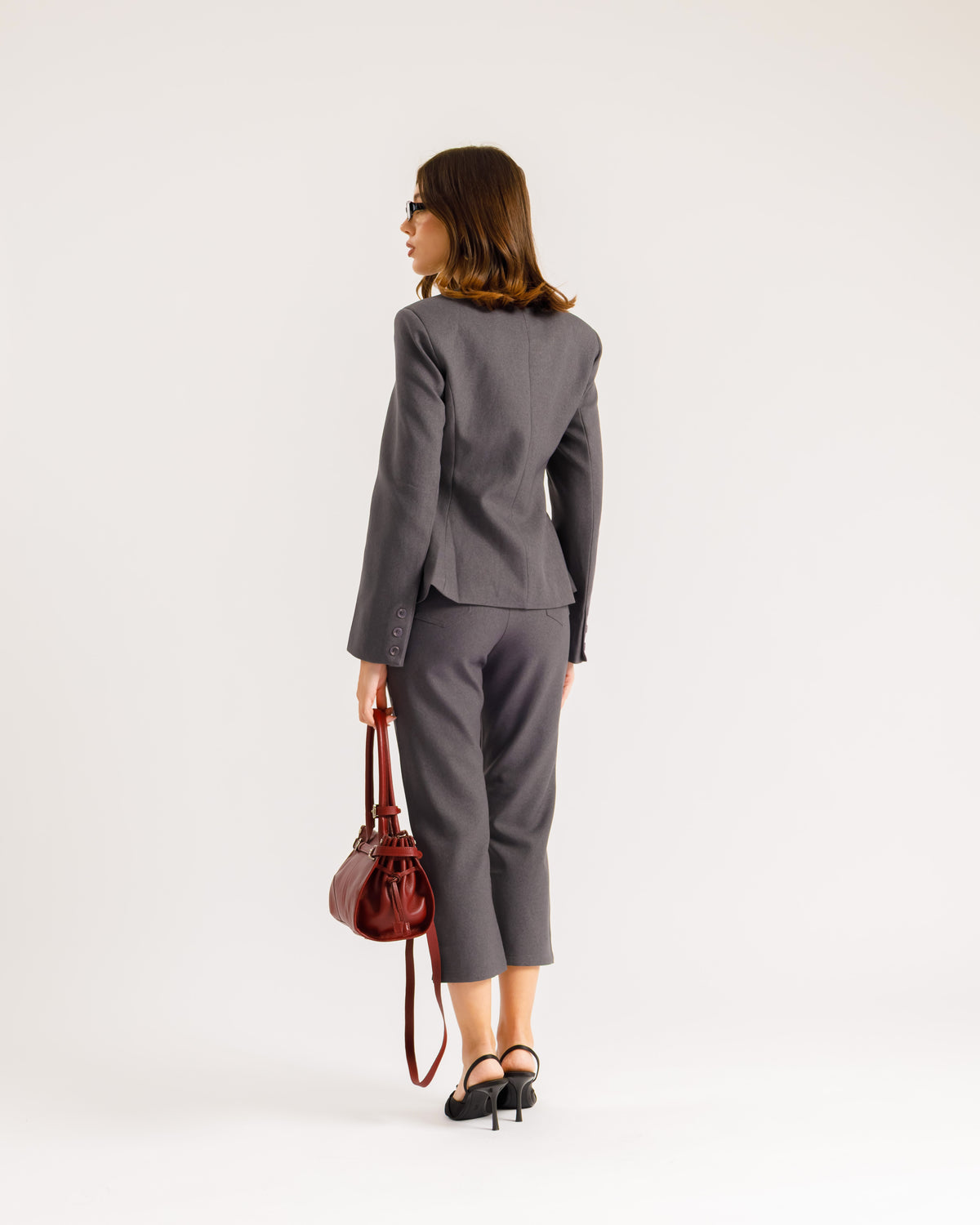 Tailleur capri GRIGIO - EC16586