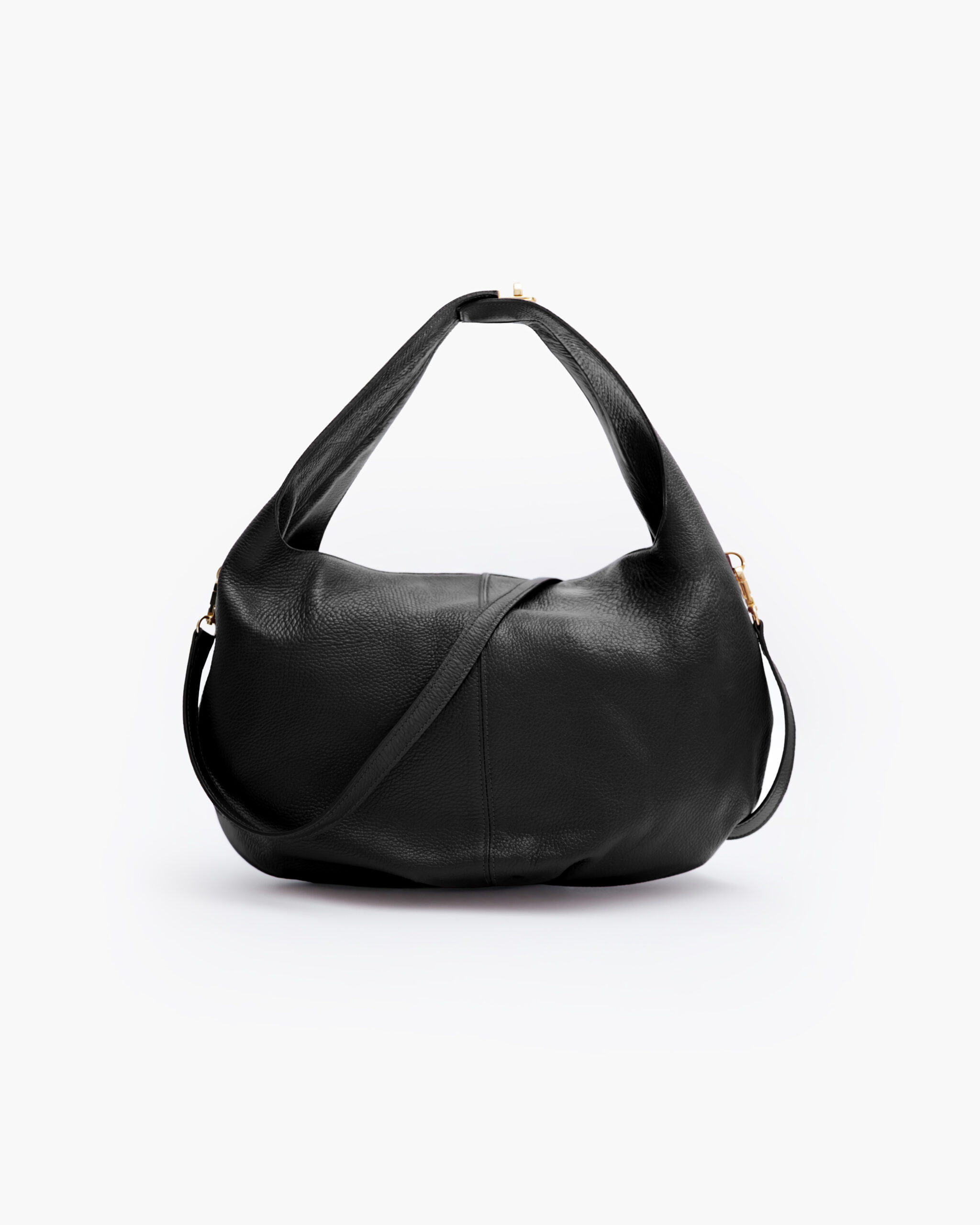 Borsa in pelle AMINA nera - LOVING BAGS