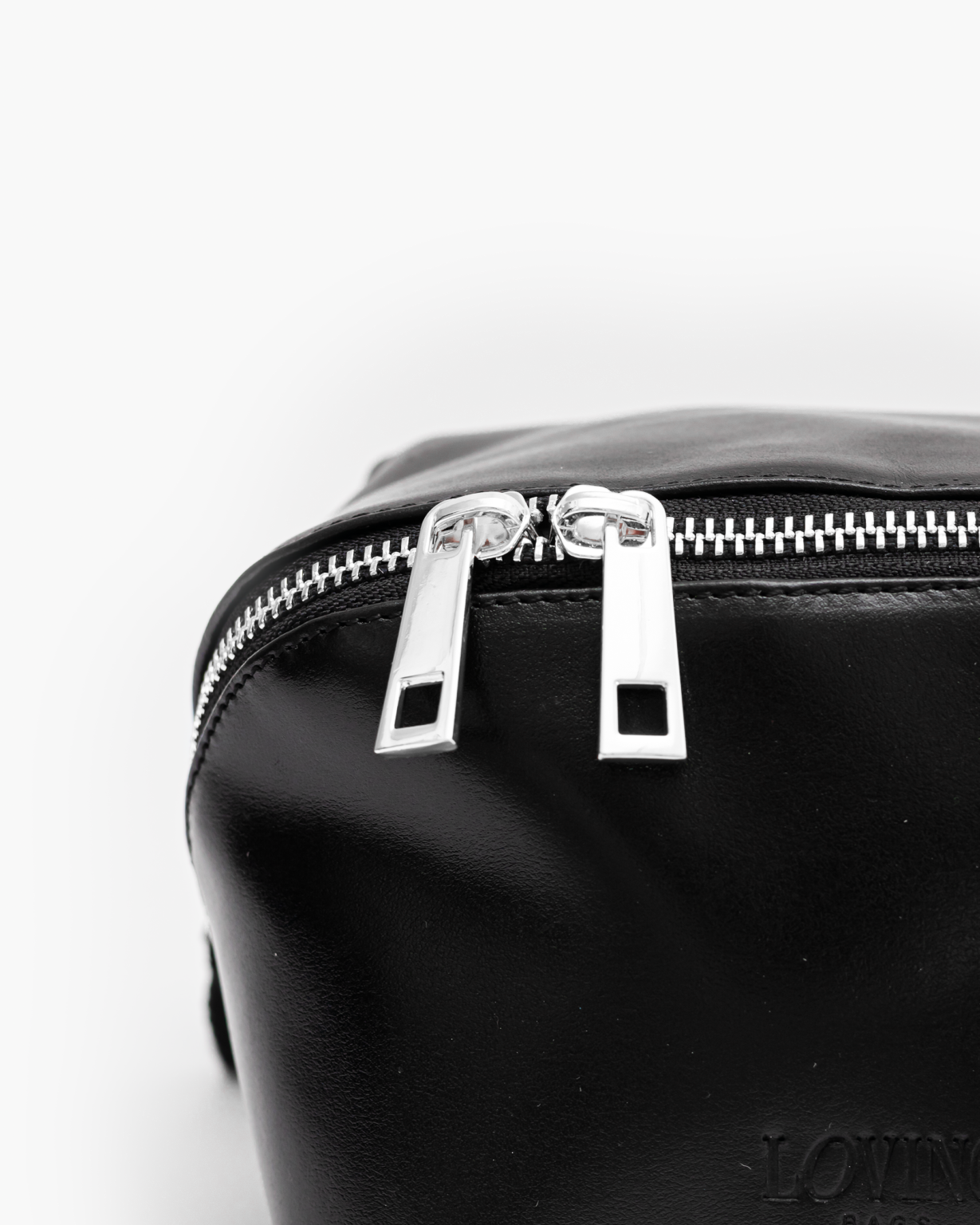 Borsa in pelle ALMA nera - LOVING BAGS - immagine 14