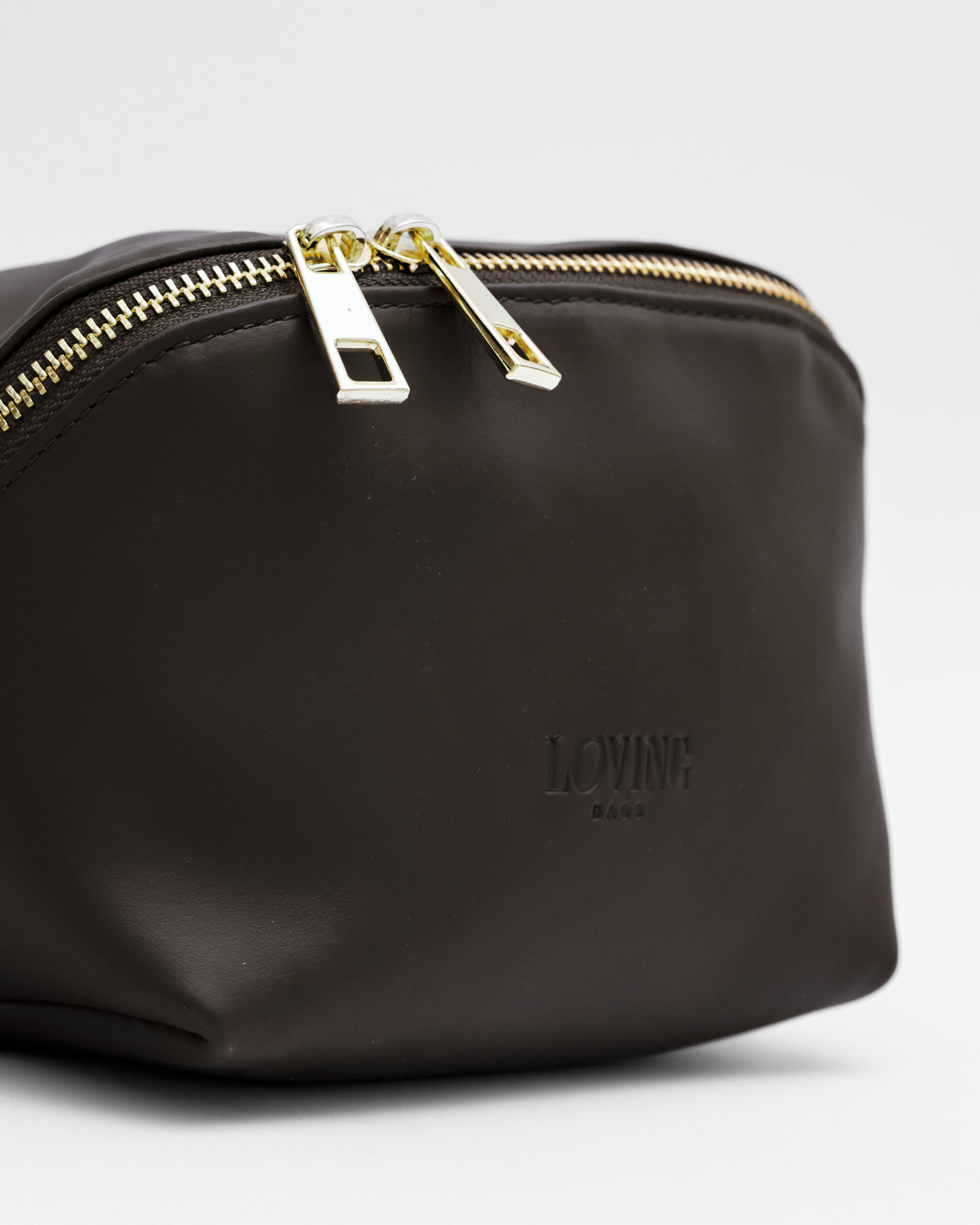 Borsa in pelle ALMA testa di moro - LOVING BAGS - immagine 10