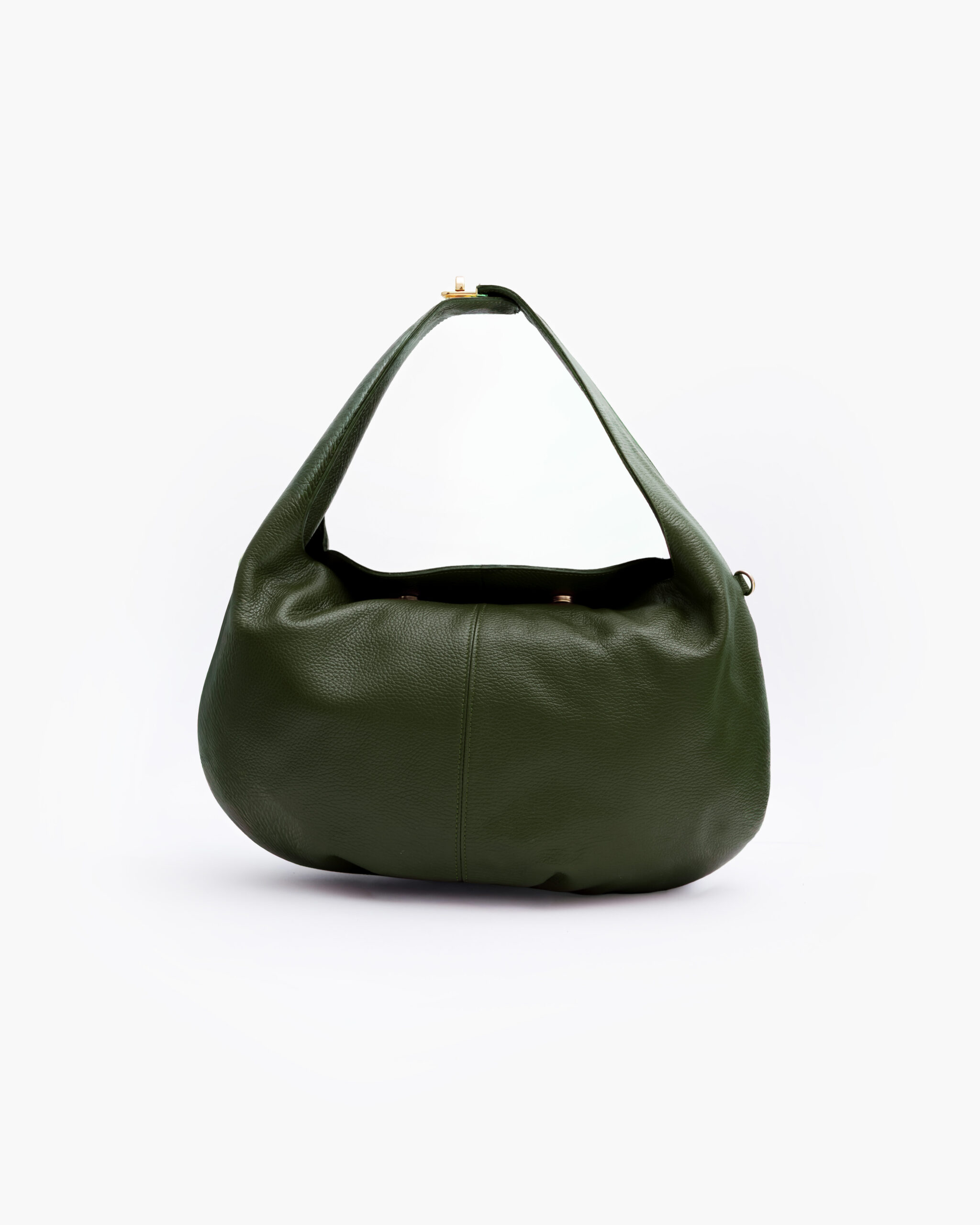 Borsa in pelle AMINA verde foresta - LOVING BAGS - immagine 7