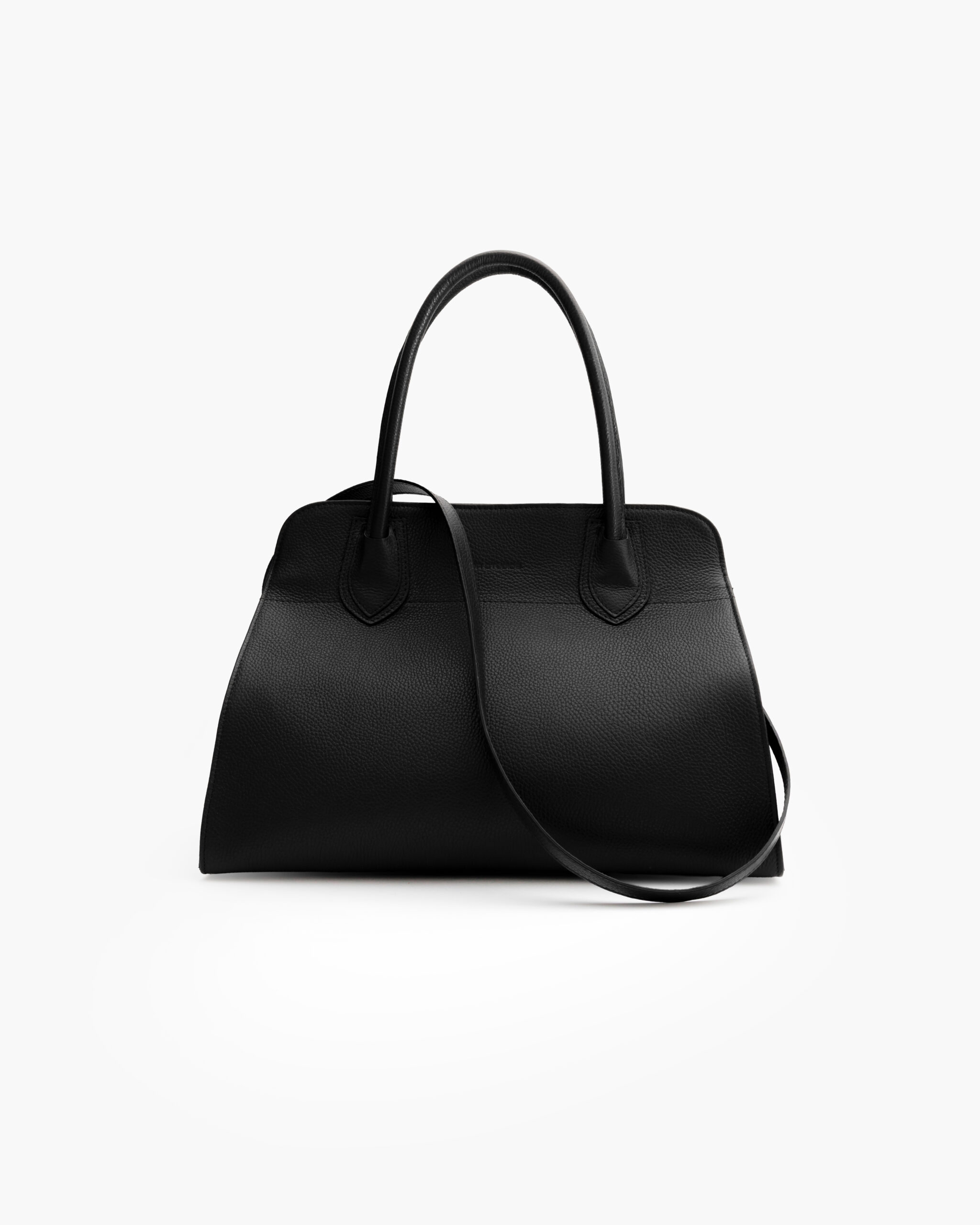 Borsa in pelle WORK nera - MDR STUDIOS - immagine 2