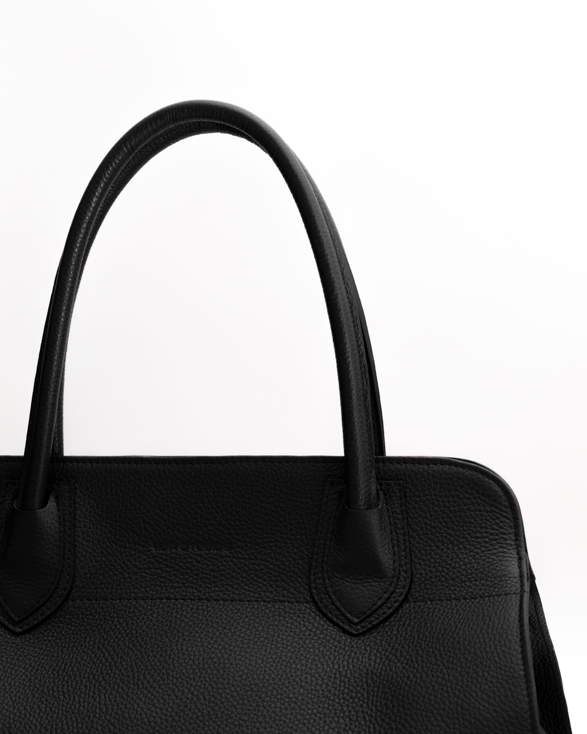 Borsa in pelle WORK nera - MDR STUDIOS - immagine 4
