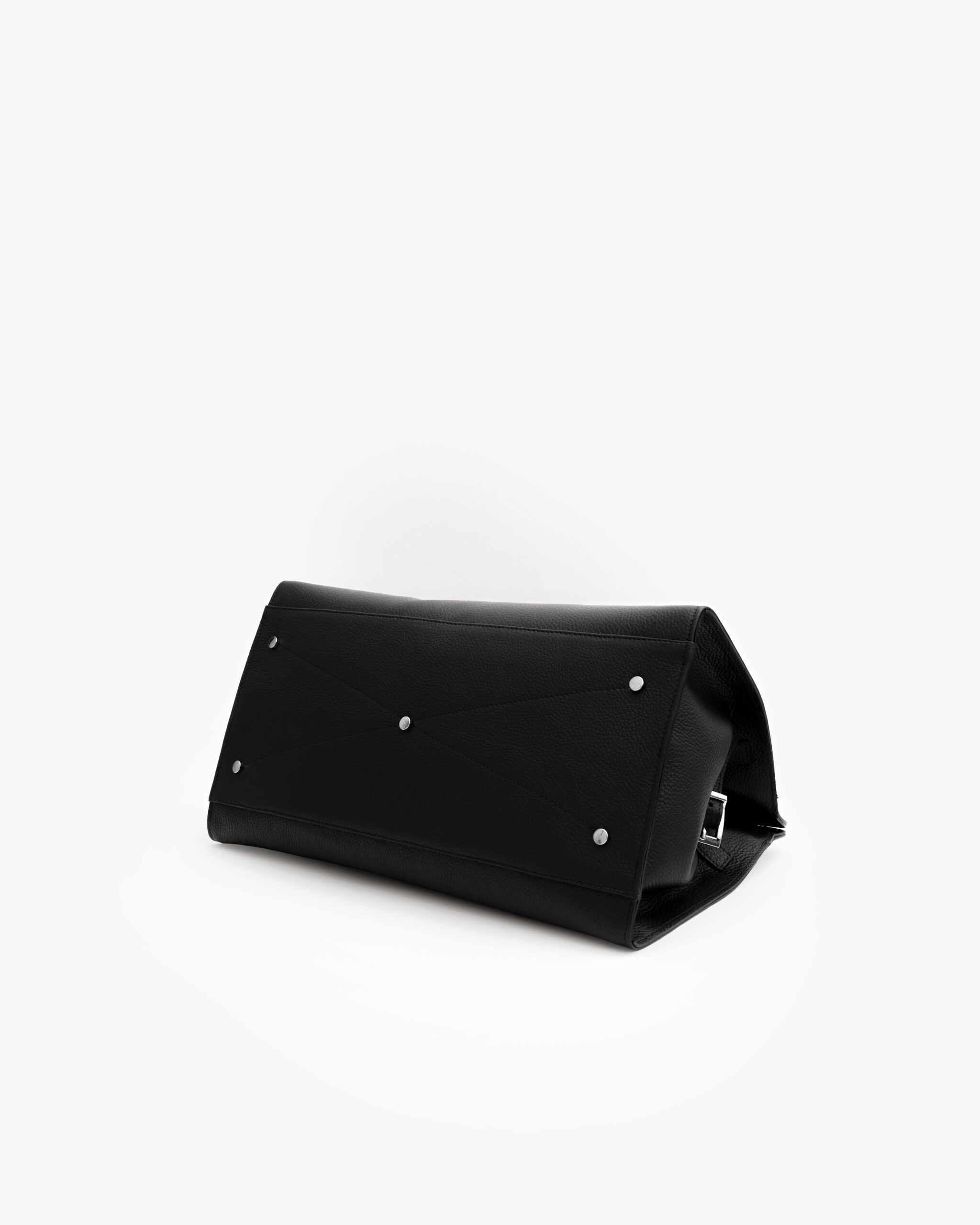 Borsa in pelle WORK nera - MDR STUDIOS - immagine 7